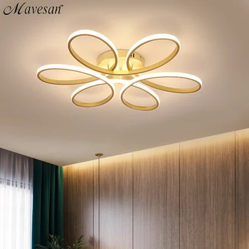 

Modern Led Chandelier Lighting for Living room Bedroom Indoor Lamp Remote control lustre chandelier lamp AC90v-260v lampadario