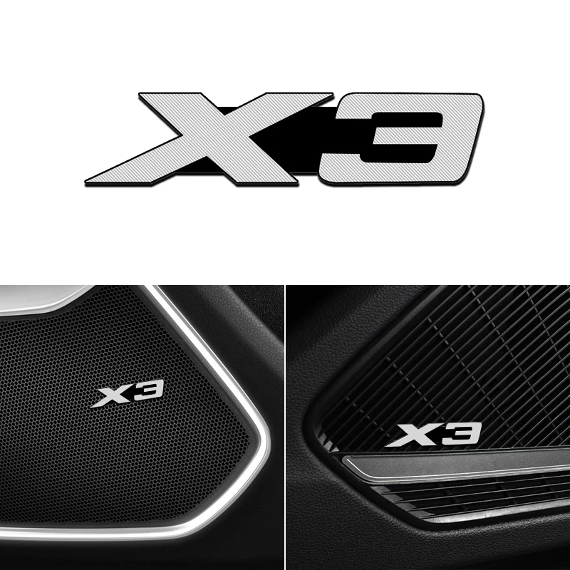 4 Pezzi Eccellente Car Styling Car Audio Decorare Per Bmw X3 X4 G01 G02 Accessori Per Auto