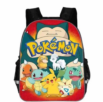 

Fashion School Backpacks Pokemon Pikachu 3D Print Kids Book Backpack Shoulder Rucksack Students Boys Schoolbag For Kindergarten