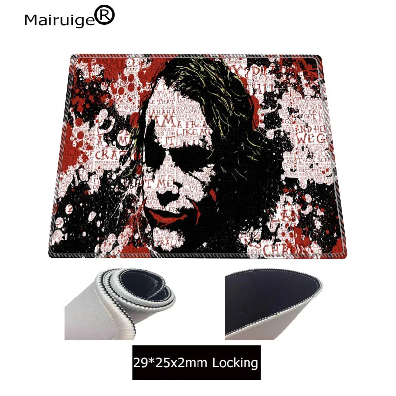  Funny Joker Large Gaming Mouse Pad Lockedge Mouse Mat Keyboard Pad Desk Mat Table Mat Gamer Mousepa