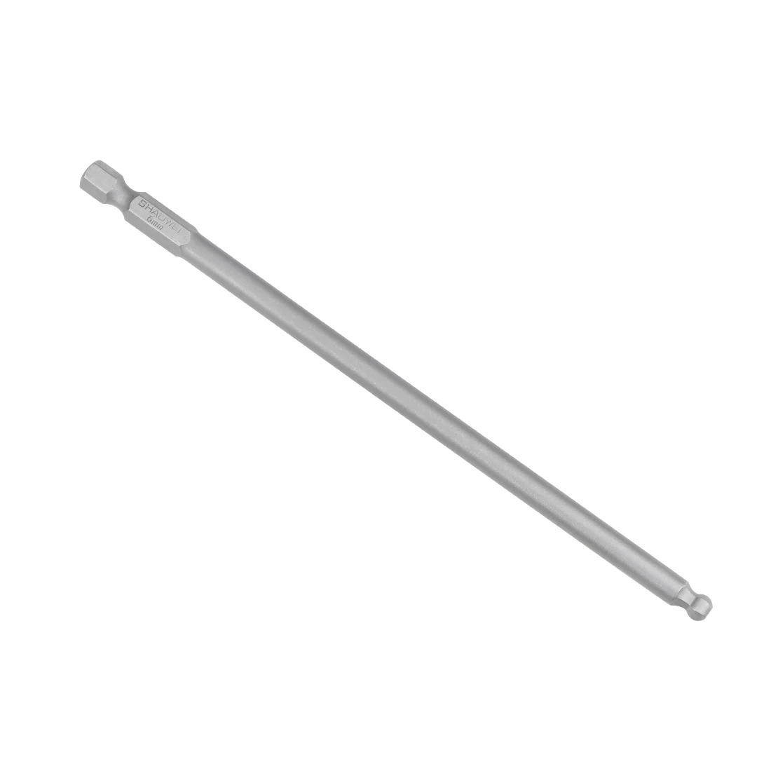 Uxcell H5(5 мм) Шариковые наконечники отвертки S2 стальные магнитные 5,1 дюйма длинное сверло из стали с 1/4 дюймовым шестигранным хвостовиком для сверла