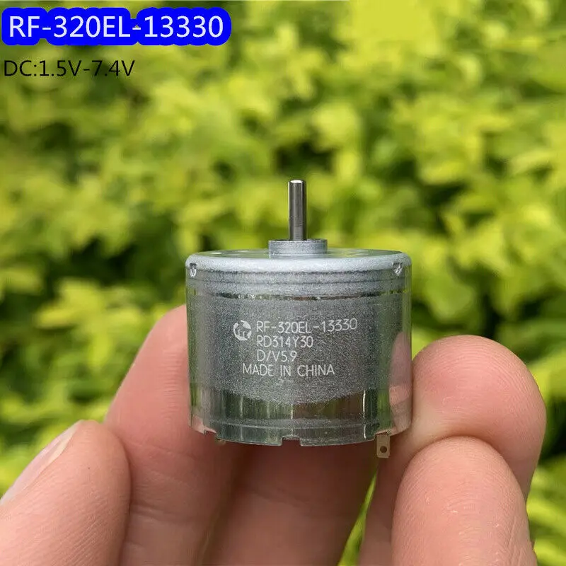 Оригинальный RF-320EL-13330 MABUCHI бесшумный двигатель постоянного тока 24 мм 1 5 В 3 в 6 7 4