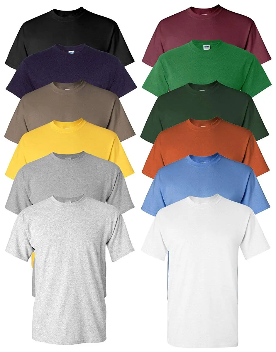 

TKB13515 Men's Cotton Tee Assorted Mixed Colors Cotton Casual Short