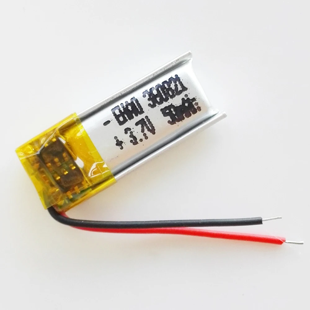 10 шт 3 7 v 50mAh литий полимерный LiPo аккумуляторная батарея для Mp3 bluetooth рекордер