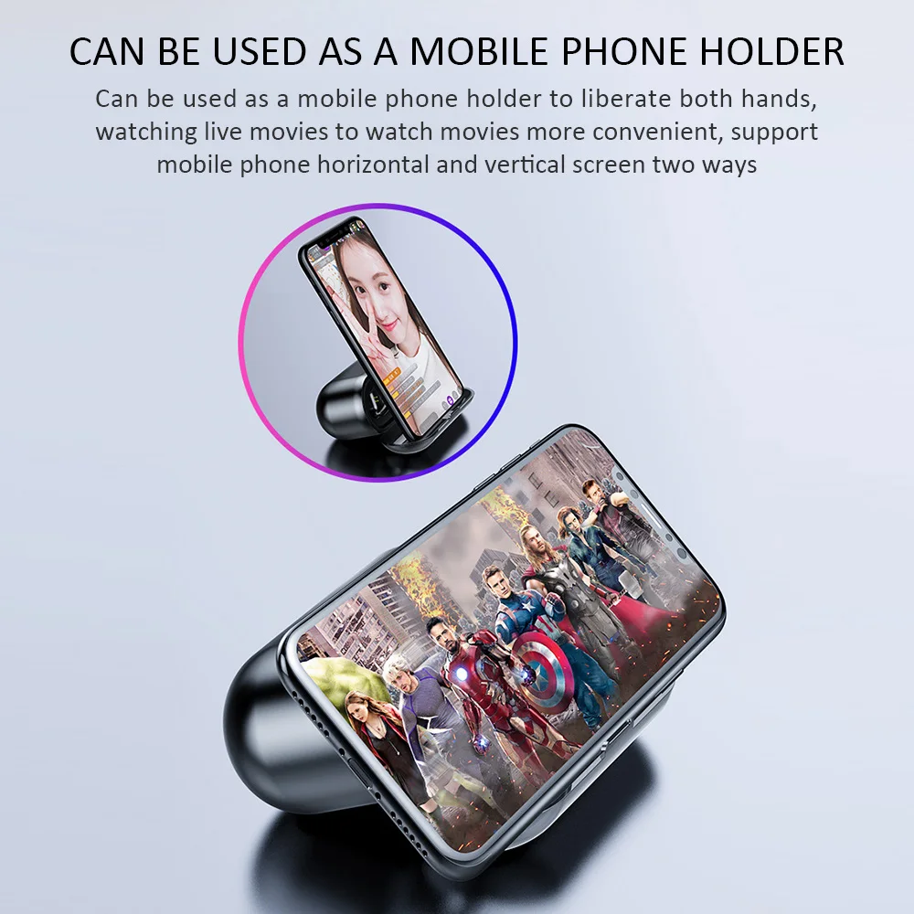 TWS Bluetooth наушники беспроводные наушники стерео BT V5.0 Спортивная Беспроводная гарнитура наушники гарнитура для iPhone Xiaomi