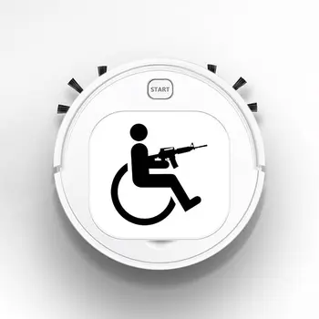 

Auto USB Sweeping 1800Pa Multifunction Smart Robot Vacuum Cleaner Dry Wet Floor Cleaner Handicapped Wheelchair Gun Creative