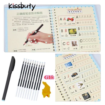 

Arabic numerals Groove 3D Copybook Learning Numbers In English Painting Practice Art Book Baby Copybook For Calligraphy Writing