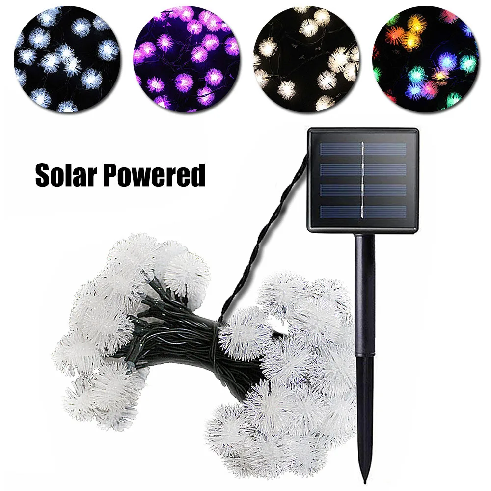 

Waterproof Outdoor 5M 50 LED Solar Garland String Fairy Lights Solar Lamp for Garden Decoration Lawn Patio Wedding Xmas Lighting