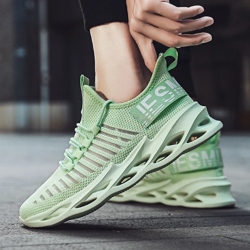 

China National Tide Series High Elastic MD Sole Casual Breathable Jogging Sneakers Tenis Masculino Zapatillas Hombre Men's Shoes