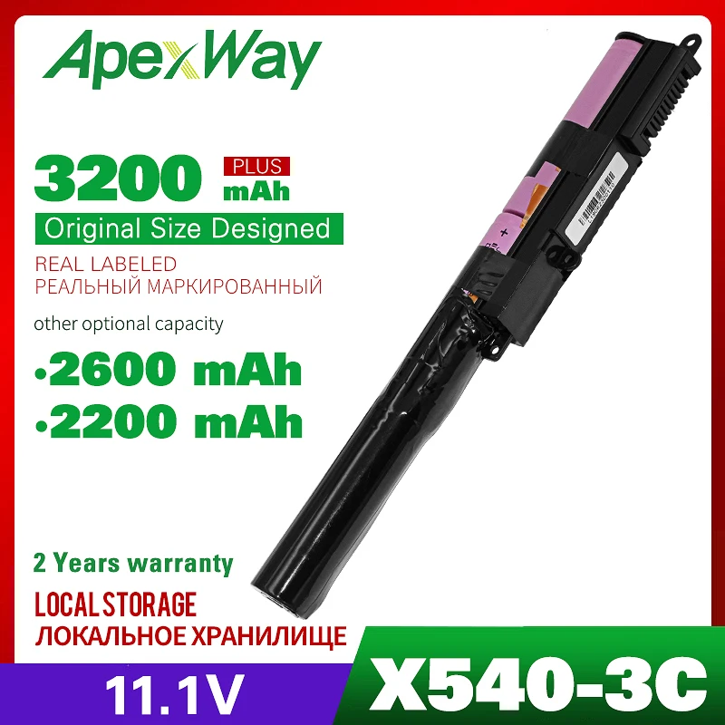 ApexWay A31N1519 батарея для ноутбука Asus A540L R540SA A540LA F540SA X540LA F540SC R540UP F540LA X540L X540LJ F540UP7200 X540S