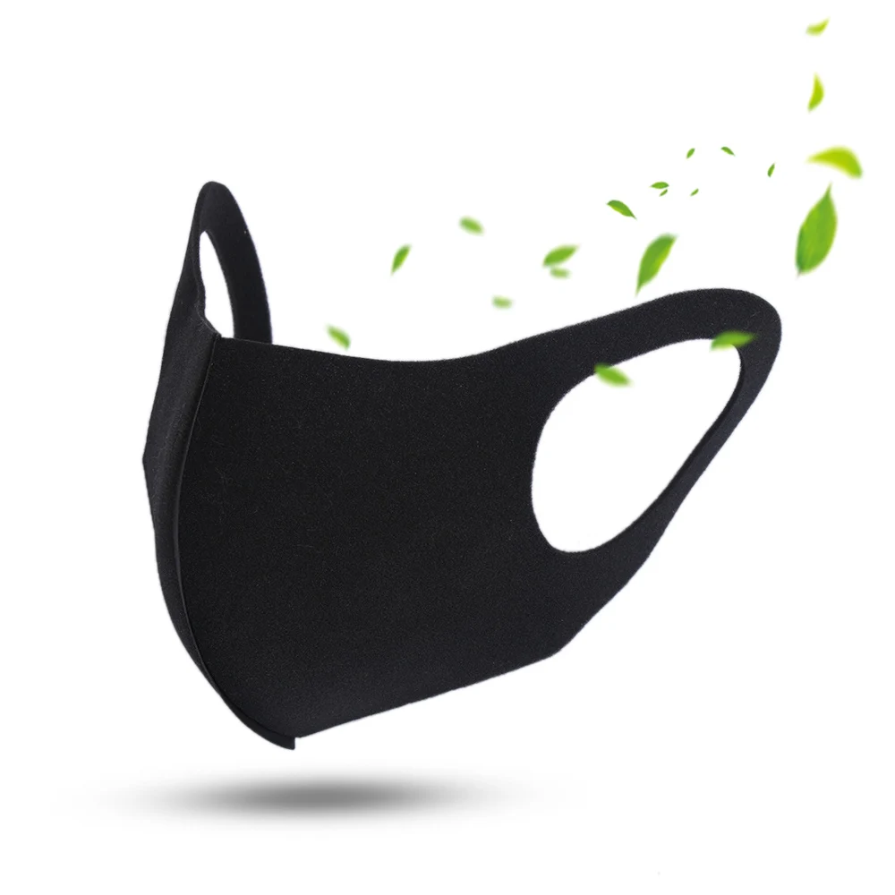 

3Pcs/Pack Unisex Mouth Mask Anti Haze Dust Allergy Pollen Mouth Masks PM2.5 Washable Dustproof Masks