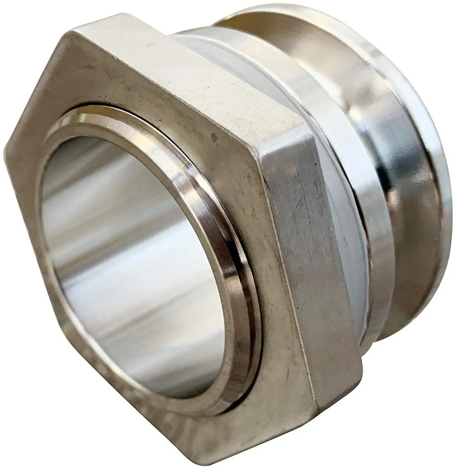 Bulkhead Compression Fitting 1.5” TC homebrew Weldless Bulkehad 304 Stainless Steel Homebrew Kettle Bulkhead