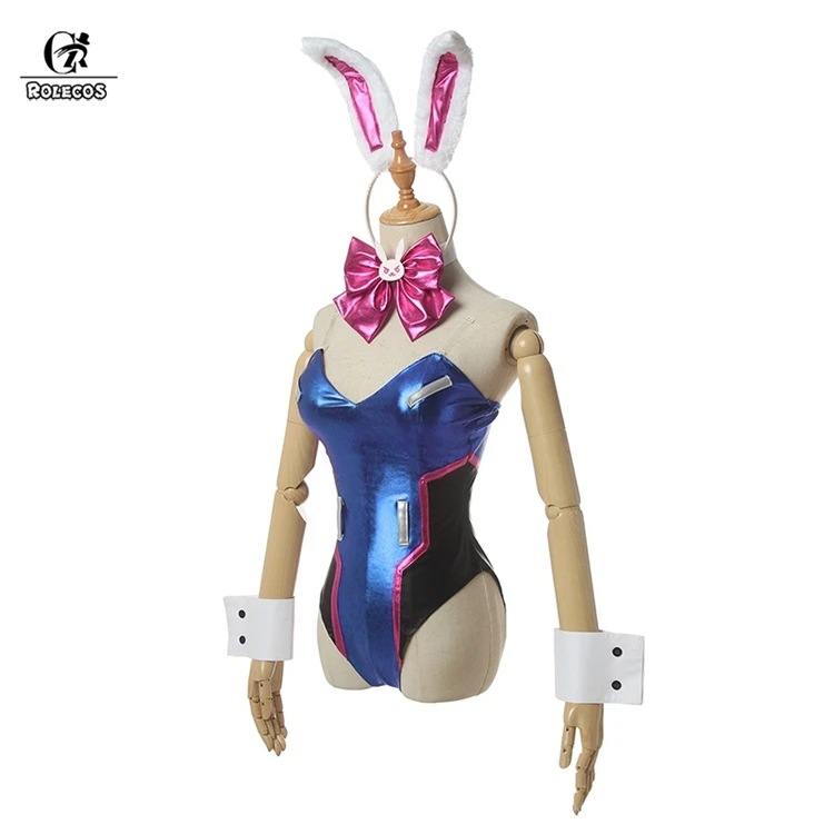 Rolecos Dva Cosplay Women Sexy Costume Song Hana Bunny Girl Cotume Game Ow Jumpsuit Romper Over Watch -Zentai shop online H269f517e092046d482d76cb10c175b413.jpg