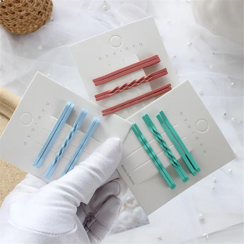 Японский простой цвет сладкий Hairgrip женские резинки для девочек заколки невидимки для волос аксессуары для детей палочка приспособления для волос заколка головной убор