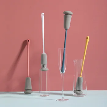 

Long Handle Clean Wash Brush Bottle Cleaner 360 Degree Rotatable Small Bottle Mouth Available High Quality Brushes Kitchen Brush