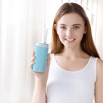 

Olybo Retractable Portable Oral Irrigator Water Flosser 360° Rotate Nozzle 3 Cleaning Mode for Travelling Cleaner Dental Care