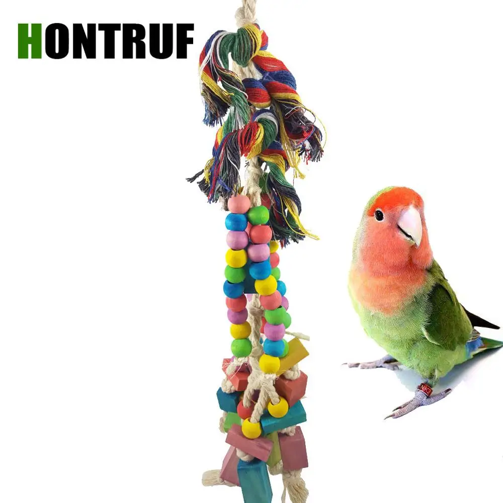 Picture style Товары для домашних животных попугай деревянная игрушка для укуса игрушка из натурального материала большой маленький и средний принадлежности для попугаев элементы для птичьей клетки - Цвет: Picture style