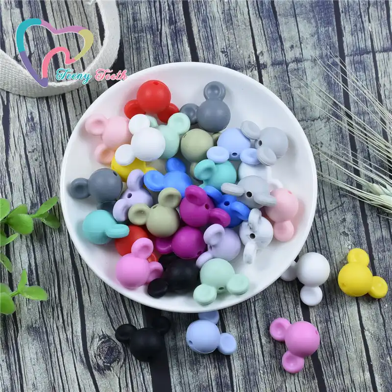 food grade silicone teething beads