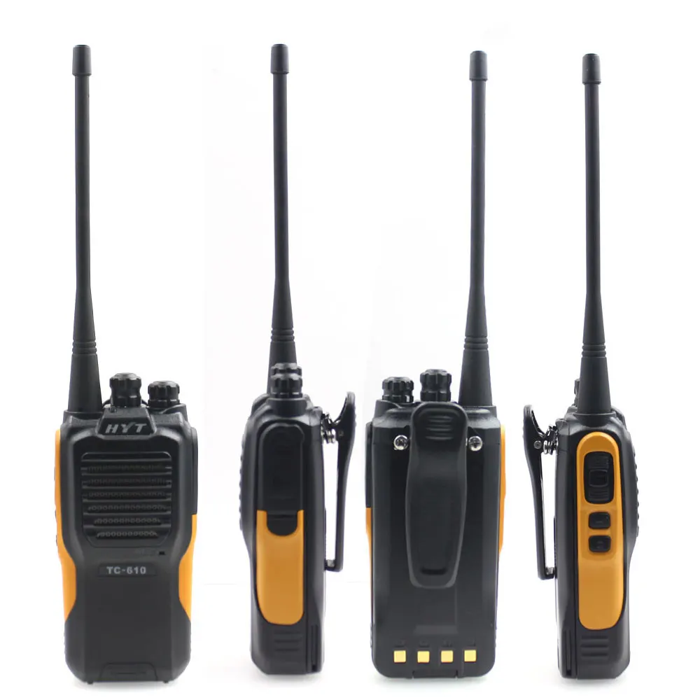 HYT TC-610 5W Portable Two Way Radio HYT TC-610 1200mAH standard battery portable two way radio