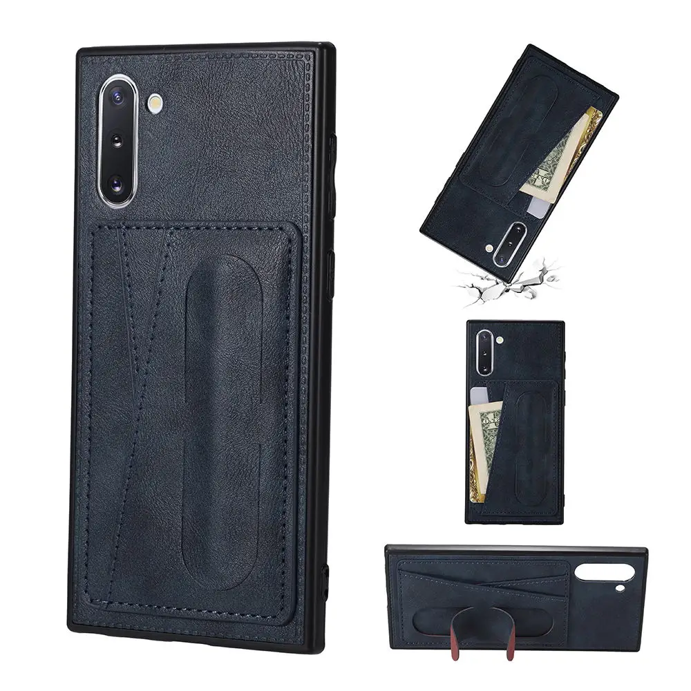 For Samsung Phone Case PU Leather Flip Wallet Soft Silicone Case Phone Cover With Wallet Handbag for Samsung Note10pro/Note 10