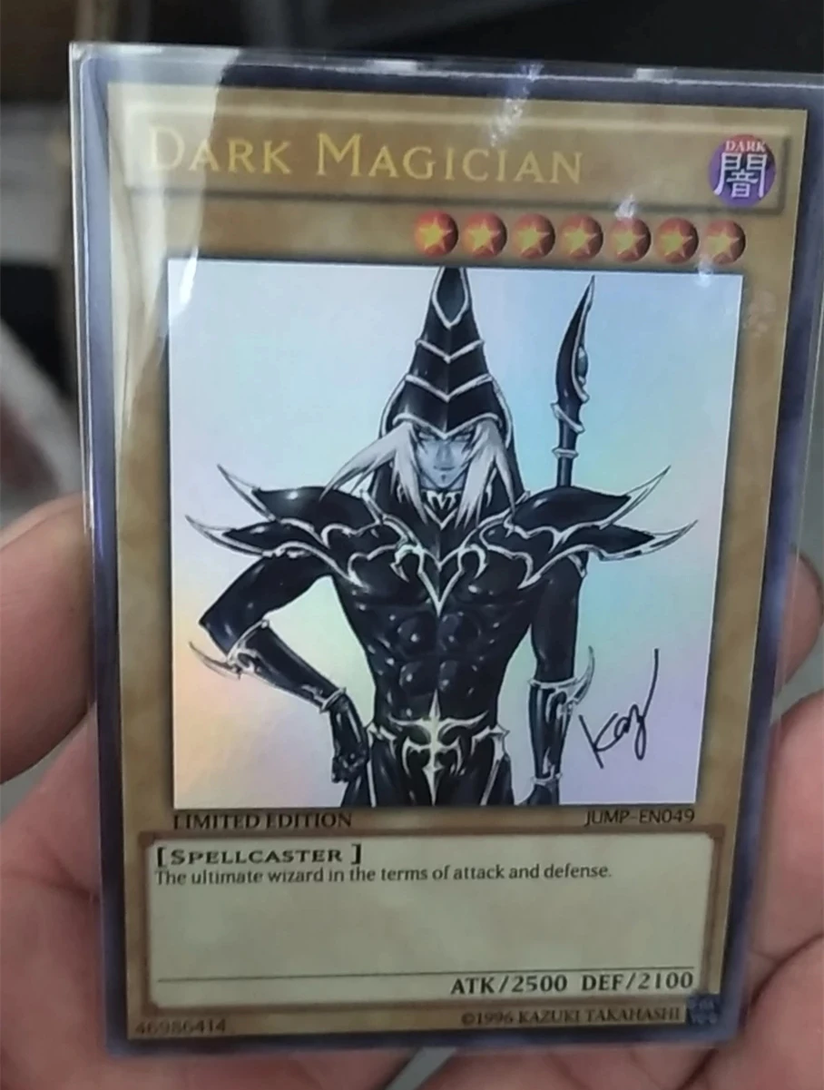 Yu Gi Oh Ser/jump-en049 Dark Magician Magic Series Japanese Classic Board  Game Collection Card (not Original) - Game Collection Cards - AliExpress