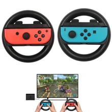 2 шт. Mario Kart 8 Deluxe RAC переключатель колеса Joy Con геймпад гоночный переключатель колеса Левый и правый Joy-Con Pad рулевое клипса на рулевое колесо