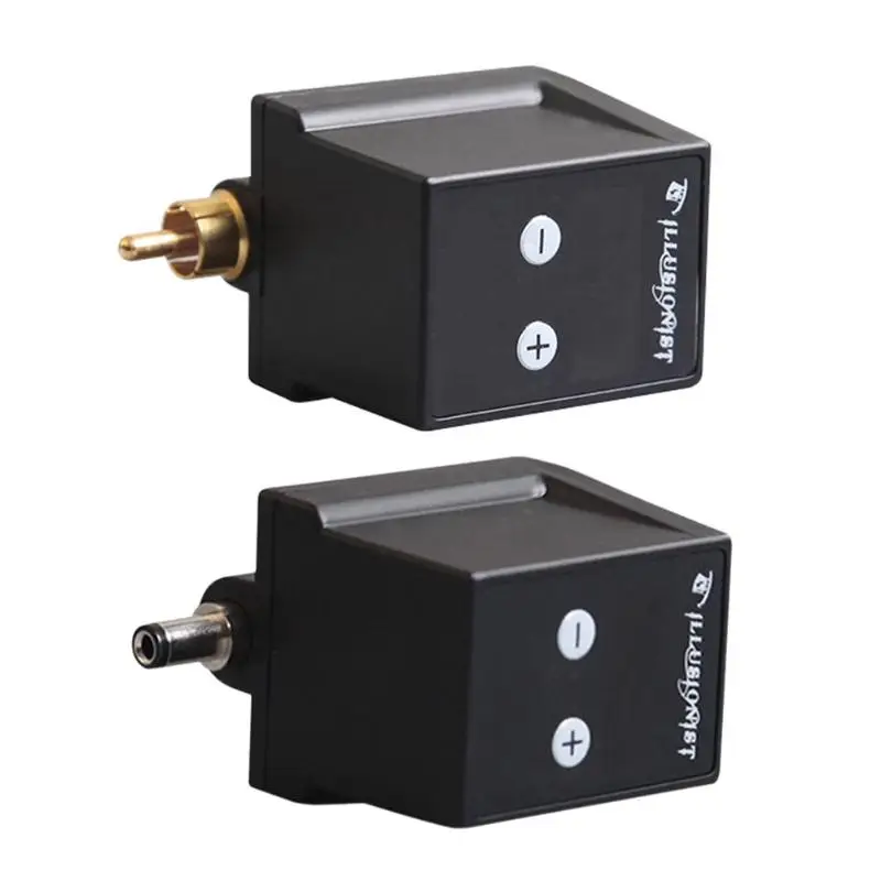 

New Wireless Power Supply Mini Tattoo Power RCA/DC Connector for Tattoo Pen Machine