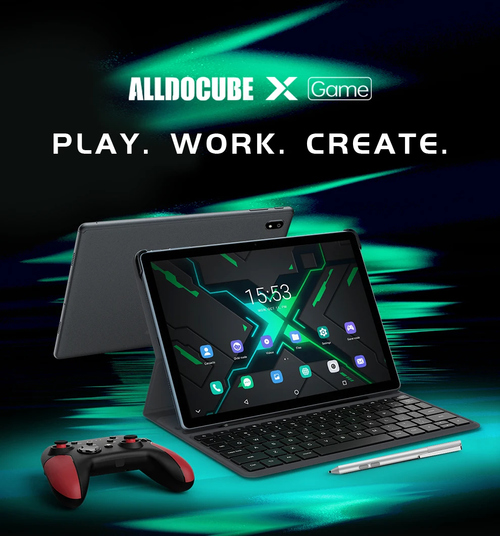 most famous tablet ALLDOCUBE X Game 10.5in Android 11 Octa Core Tablet PC 8GB LPDDR4 128GB ROM MediaTek P90 4G LTE Tablets 1920×1280px IPS newest huawei tablet