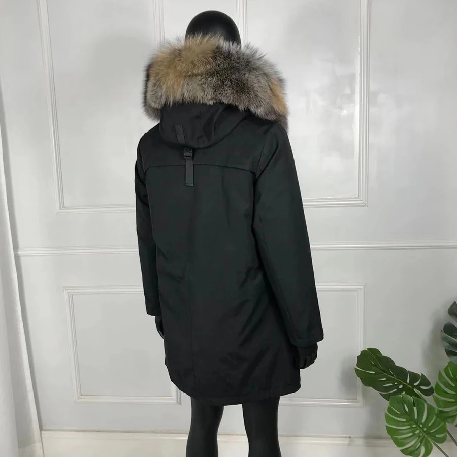 Fur Lined Hooded Classic Parkas Pälsgrossisten Your fur wholesaler