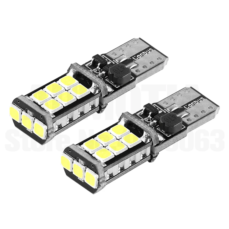 T10 светодиодный светильник CANBUS для автомобиля 194 W5W светодиодный 3030 SMD 501 автоматический поворотный светильник для номерного знака