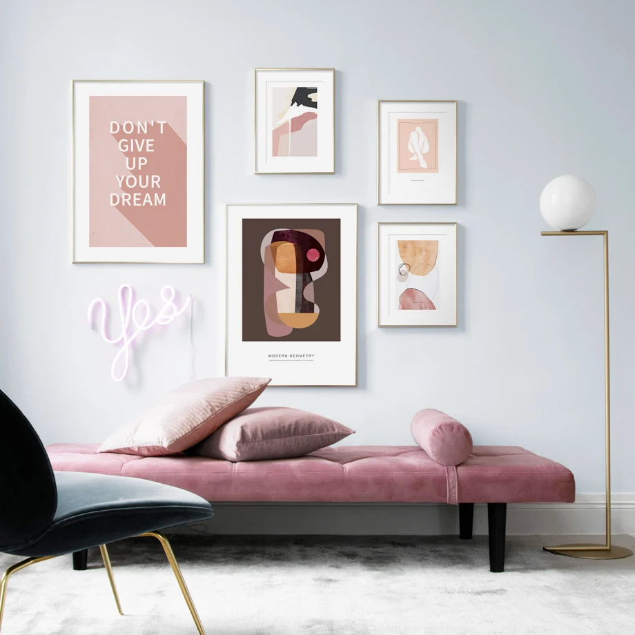 Современная Абстрактная Геометрия граффити настенная бумага для живописи