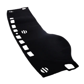 

CITALL Black Polyester Dashboard Sun Cover Mat Pad Non-Slip Fit for Suzuki S-Cross Scross 2013 2014 2015 2016 2017 2018