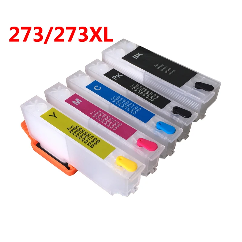 5 шт. картриджи для принтера Epson XP600 XP700 XP800 XP510 XP610 XP710 XP620 XP820 | Компьютеры и офис