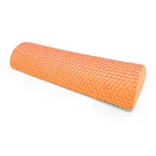 Прочный практичный мягкий полукруглый массажный пенный ролик для тренировок, для йоги, повседневный тренировочный массажный инструмент