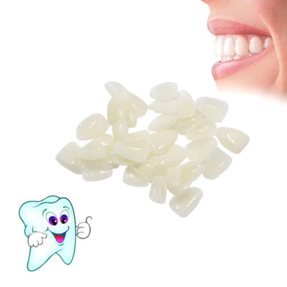 

70 Pcs Temporary Resin Dental Sticker Shade Dental Whitening Veneers Anterior Teeth Upper Beauty For Oral Care