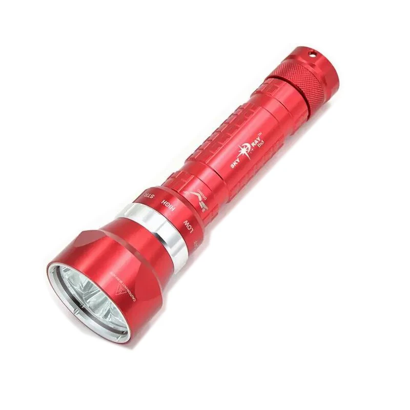 

Ultra bright waterproof underwater 30m scuba diving torch XM-L2x5 dive light 6000lumens 26650 18650x2 battery flashlight DX5