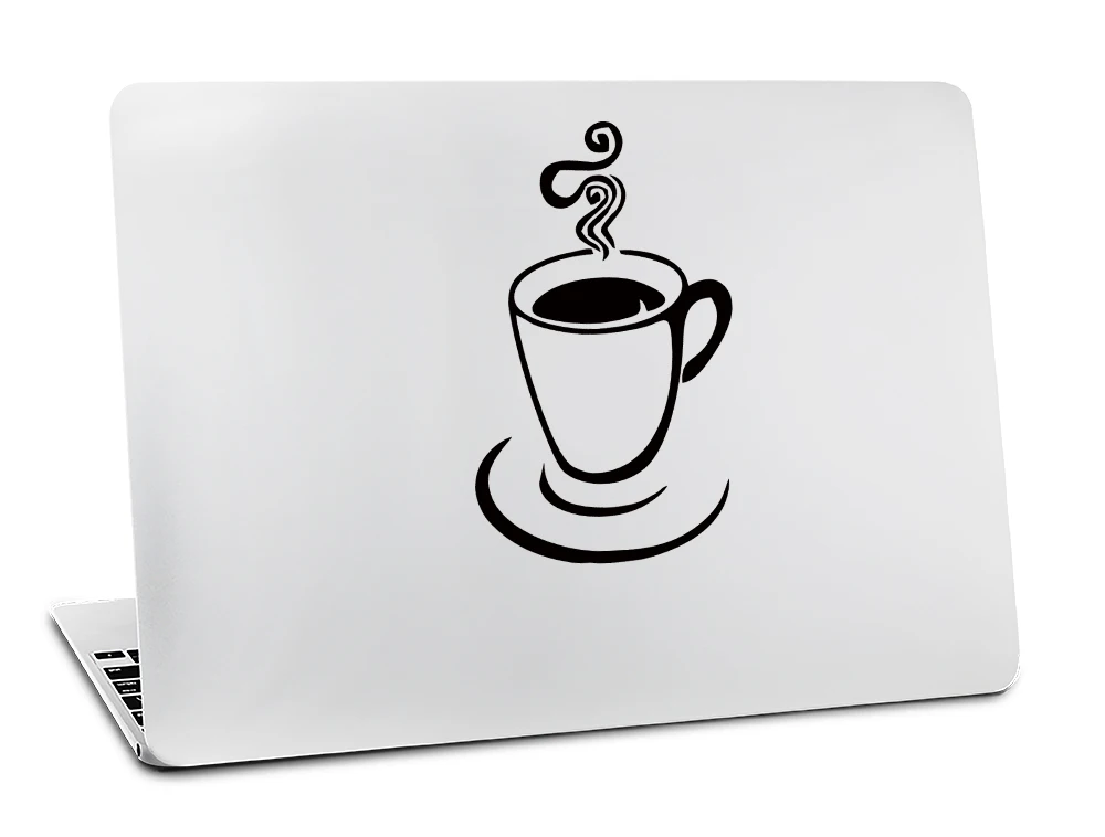 Sykiila наклейка для Apple MacBook Air 11 13 Pro 13 15 17 retina 12 персональная Виниловая наклейка для ноутбука коробка для сока черная чашка - Цвет: G3005