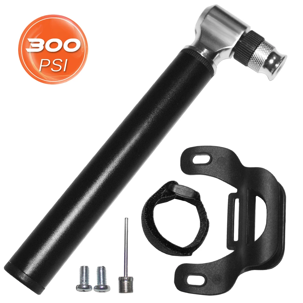 300 PSI велосипедный мини насос высокого давления ударный насос для MTB Presta и Schrader Клапан