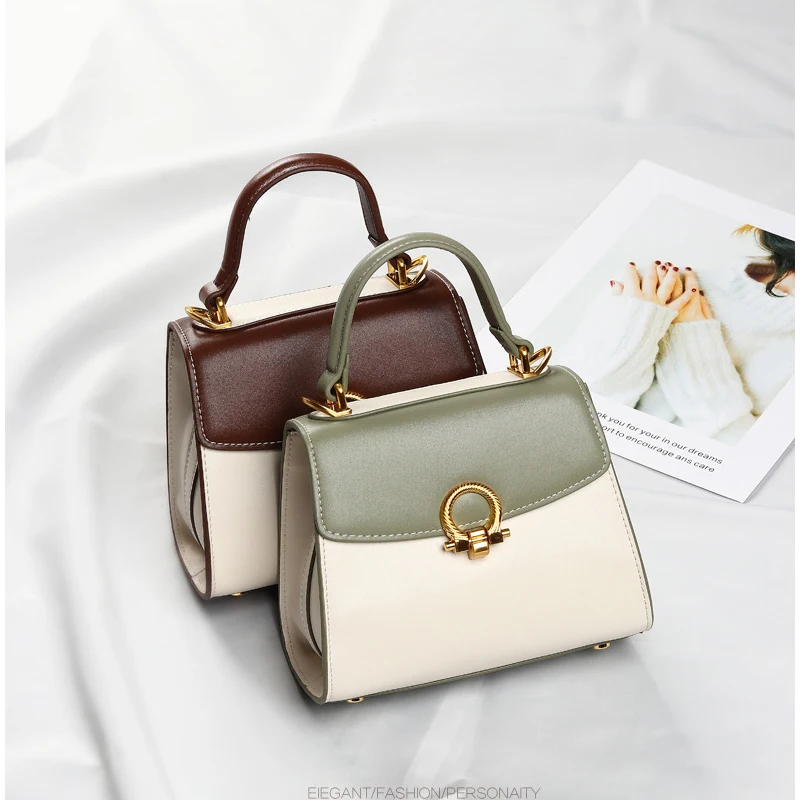 

Luxury Handbags Ladies Genuine Leather Tote Handbag 2019 Designer Women's Fashion Shoulder Bag Crossbody Bags Bolsos Mujer Sac