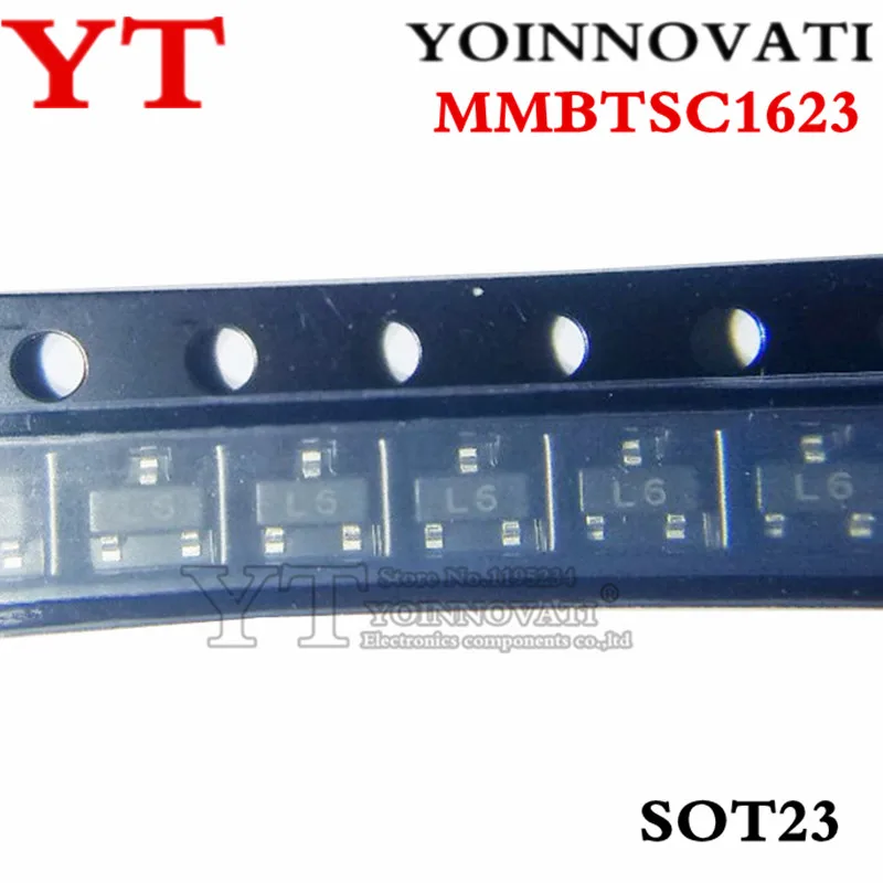 100 шт./лот MMBTSC1623 2SC1623 SC1623 1623 L6 IC SOT-23 новый оригинальный | Электронные компоненты и