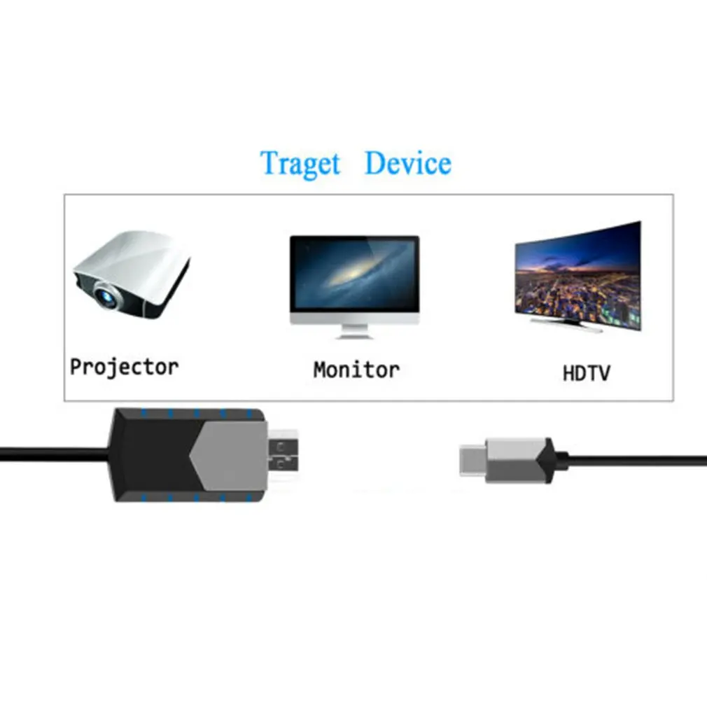 4K Usb type C к Hdmi Hdtv кабель адаптер для samsung Galaxy S10 S9 Note 10+ Pro Tc03 кабель конвертер адаптер