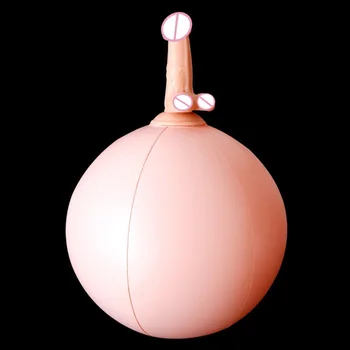Inflatable Resilient Sex Chair with Real Dildo Penis Sex Pillow Bolster Love Position Stool Masturbation Adult Sex Toys 섹스 가구 2