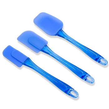 

Long Handle Cake Cream Butter Silicone Spatula Mixing Batter Scraper Baking Pastry Tools Set Bakeware Kitchen Accessories