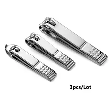 Машинка для стрижки ногтей из нержавеющей стали, профессиональный триммер для маникюра, высокое качество, кусачки для ногтей, нож