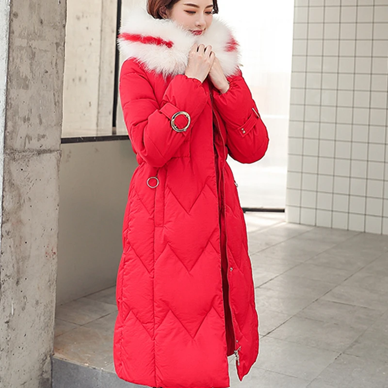 

Parkas Jacket Women Winter Coat Plus Size Korean Fashion Woman Parka Jacket Fur Hooded Woman Jackets Winter Puffer Jackets Coats