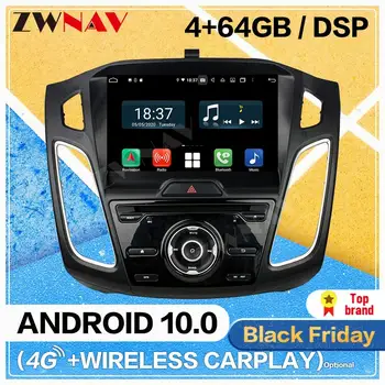 

Carplay Android 10 screen Car Multimedia DVD Player for Ford Focus 2015-2018 BT GPS Navi Auto Video Radio Audio Stereo Head unit