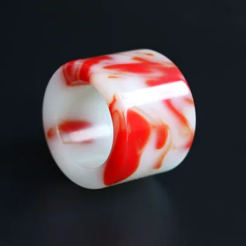 

FREE SHIPPING RED SAITAMA COLORFUL GEMSTONE RINGS LOVE MEN WOMEN RINGS NATURAL STONE JEWELRY RUBY RING PERSONALIZED BRAND