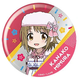 IDOLM@ STER аниме Idolmaster Золушка девушки игровой значок театральный персонаж Декоративный металл значок брошь булавки - Окраска металла: 08 Kanako Mimura