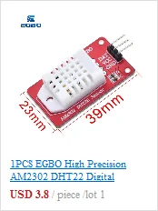 DHT21 Neuer Digitalausgangs-Relativfeuchtigkeits- und Temperatursensor/Modul, Verbindung mit Single-Bus-Line-Sensor AM2301 AM2301A AM2301B – Detail 1
