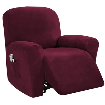 

Recliner Chair Cover Furniture Protection Stretchy Non Slip Soft Home Decor Washable Easy Clean Dustproof For Living Room Sofa